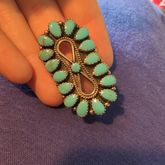 Turquoise Statement Ring - Picture 6 of 6
